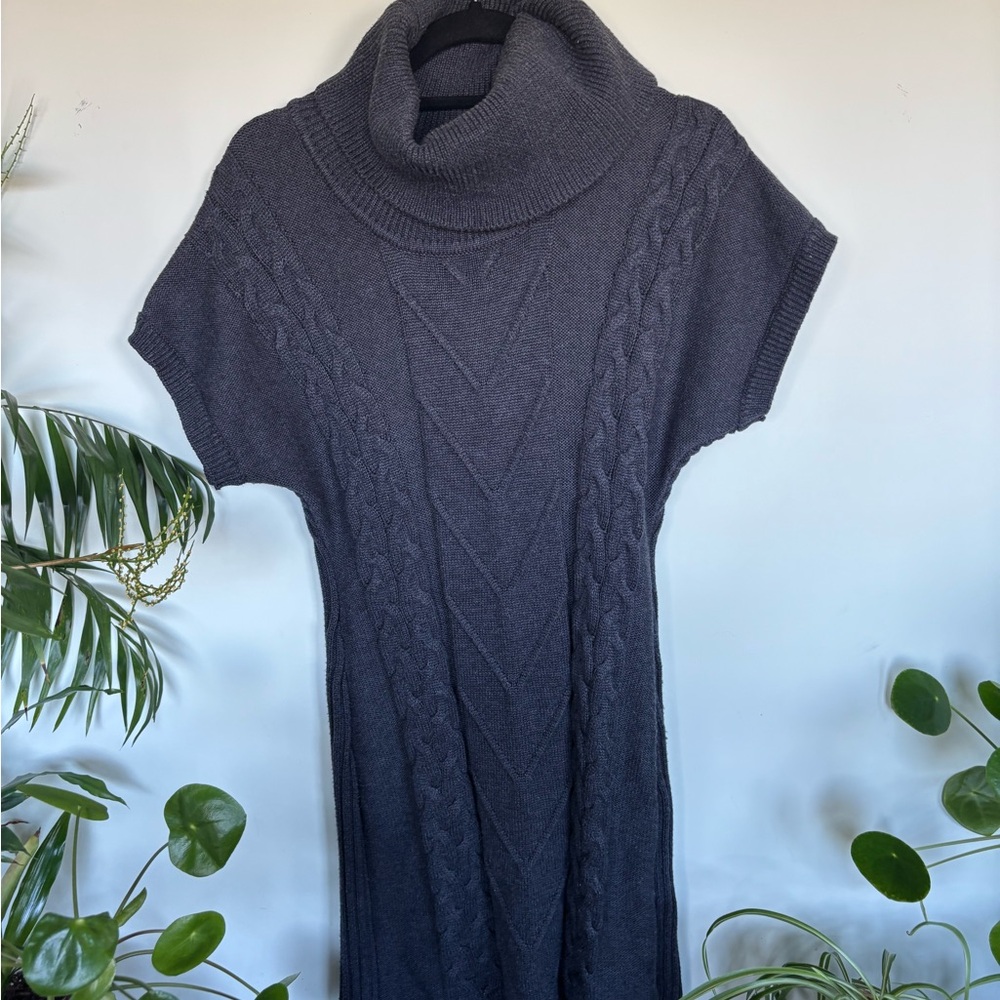 Calvin Klein Cable Knit Sweater Dress